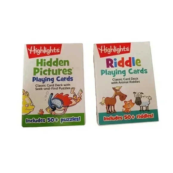 Highlights Hidden Figures and‎ Riddles Playing Cards #8 - Picture 1 of 2